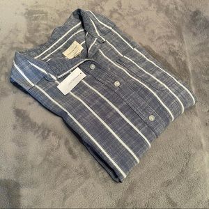 NWT American Eagle Oversized Striped Button Down